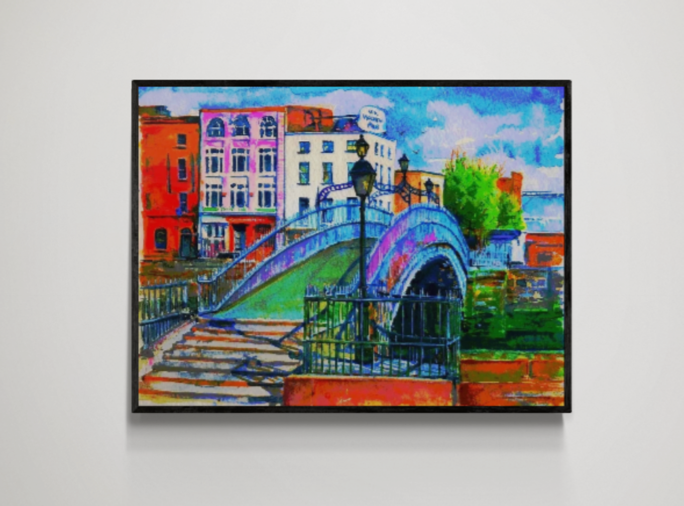 Ha'penny Bridge Dublin Limited Edition Fine Art Archival Print (18x24 inches)