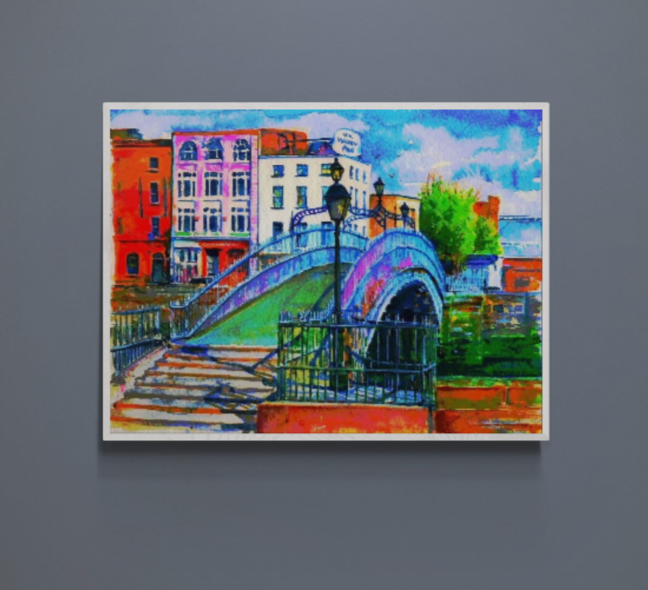 Ha'penny Bridge Dublin Limited Edition Fine Art Archival Print (18x24 inches)